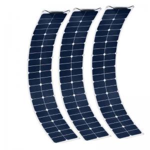China 22w Sun Power Flexible Solar Panel Back Contact Solar Cell For RV Vehicles Motor on sale