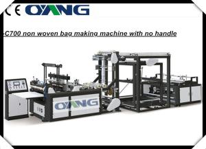 China Low Power Consumption Non Woven Bag Making Machine 75pcs / Min factory