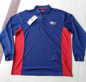 China Men Casual Workout Clothes Breathable Long Sleeve Polo T Shirt 28 factory