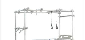 China Durable Hospital Bed Accessories Orthopaedic Integral Fittings With Four Cranks factory