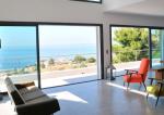 Big Size Black Aluminum Sliding Doors For Dining Room With Thermal Break Design