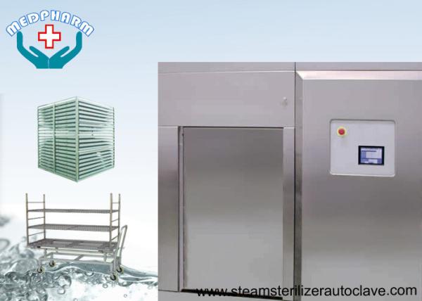 Biosafety Pharmaceutical Autoclave With Secondary Temperature Sensor In Chamber