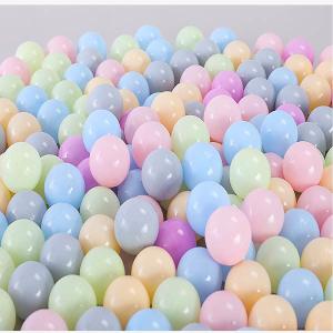 China 8cm Kids Playground Parts Balls Bulk PE Material Soft Custom Color factory