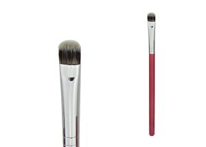 China Grey Eyeshadow Blending Brush Blending Face Brush Aluminum Ferrule factory