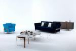 Fabric European Upholstery Modern Sofa single seat furniture couch living room