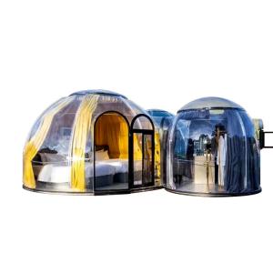 China Panoramic Skylight Oversized Tent Recreational Outdoor Layout Residential Hostel Party Play Star Room factory