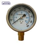 4" G12/2" bar psi hydraulic jack with pressure gauge