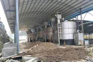 China 110m³ 30KW Organic Biogas Residue Fermentation Tank factory