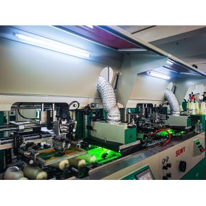 Mechanical Drive Bottle Screen Printing Machine Plastic Wood Ceramics Metal