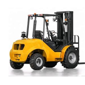 China 3.5ton 4X2 4WD Rough Terrain Forklift / Rough Terrain Lift Truck factory