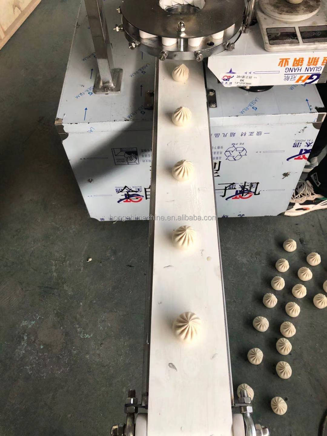 Industrial Automatic Round Stuffed Steamed Bun Making Machine Momo Filling Making Machine Steam Bun Maker Machine