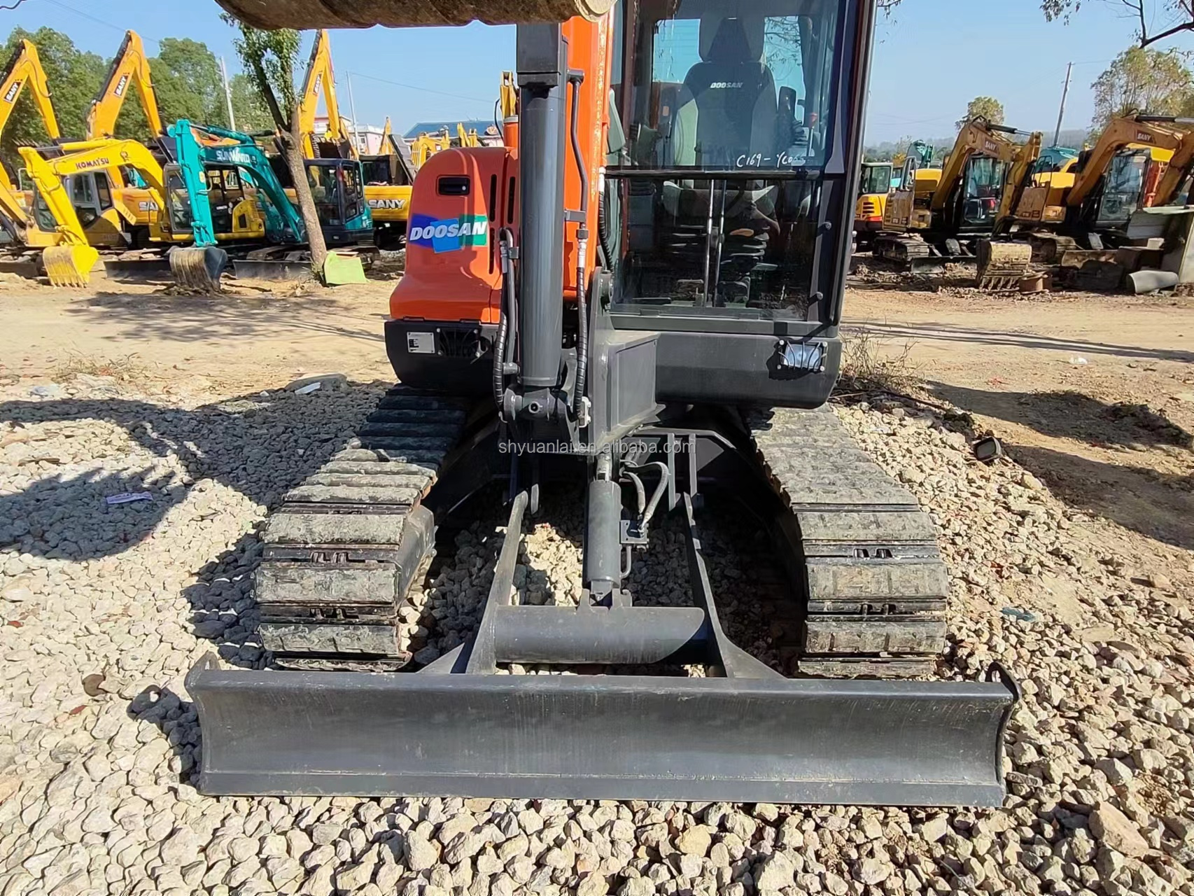 5700kg Operating Weight Original Doosan Dx60-9 Dh60 Mini Excavator for Your Requirements