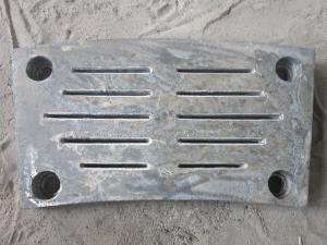 China Mine Mill Aluminum Sand Castings Sliders For Walk Beam Furnace factory