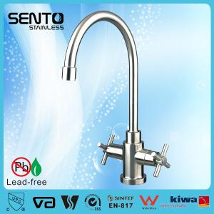 China SENTO Single lever water saving kitchen sink faucet factory