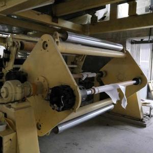China 400mm Automatic A4 Thermal Paper Roll Packing Slitting Machine factory