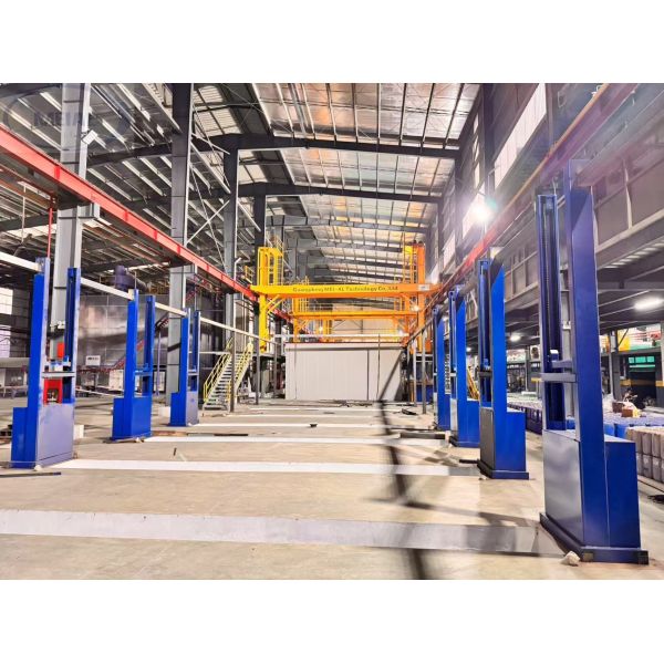 China 150 T/M Aluminum Profile Anodizing Line with 8-12µm Film and 365 Days Warranty for Easy Operation factory