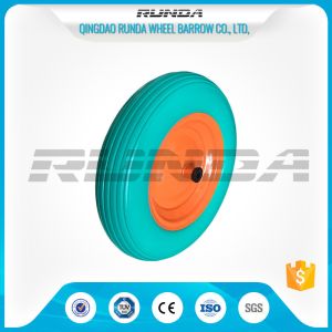 China Enviromental Materials PU Foam Wheel , TUV Polyurethane Wheels With Bearings  on sale