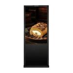 Portable Outdoor Digital Signage Displays 32 Inch Floor Standing 1920 * 1080
