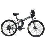 13Ah 26 Inch Folding Electric Bike , Smlro Electric Bike 60km Per Power