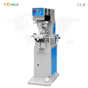 China Single Color Ink Tray Ink Cup Semi Automatic Pad Printing Machine 30pcs/min factory
