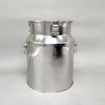 Polished 11L Stainless Steel Milk Can sanitary For Storaging