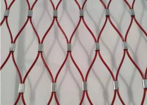 China Railing Architectural Wire Rope Mesh 304 Stainless Steel Cable Mesh factory