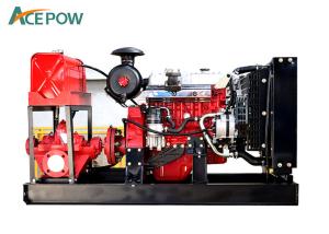 China Single Stage 6 Inch 310KW Generator Powered Water Pump factory