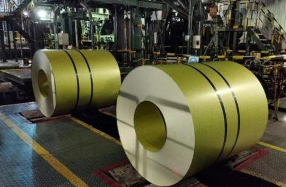 ASTM A792M Aluzinc Steel Coils Galvalume Coil Stock CS-Type B