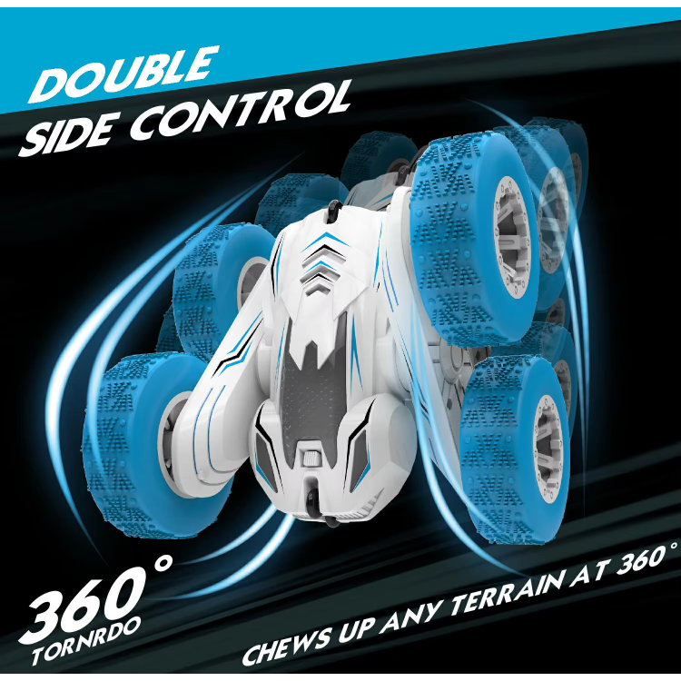 Rechargeable Battery included Adventure Seeker's Dream Double-sided Rc Car For Boys And Girls All-terrain Fun As Picture Shown