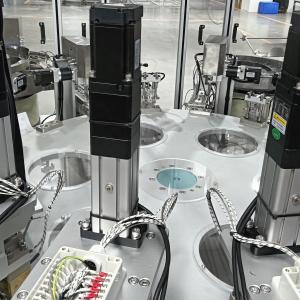 China Non-standard automation film cover assembly machine, made of stainless steel, good quality equipment. Touch screen operation is simple and easy to get factory