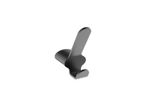 China Single Robe hook&amp;Clothing Hook&amp;Hanging Hook -Chrome Color&amp;BLACK COLOR &amp;Oval Plate &amp;SS+ZINC Materials factory