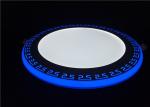 24W IP40 Double Color Led Panel White Blue AC 85-265V Living Room Restaurants