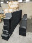 U Shape Roofing Paving Slate Culture Stone Tiles Natural Black