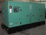 Water Cooled Silent Diesel Generator Set 300KW 400V Heavy Duty For Construction