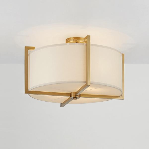 Post Modern American Simple Light Luxury Study Bedroom Ceiling Light Hotel Room