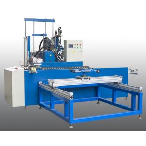 Horizontal Insulating Glass Auto Sealing Machine Robot , Automatic Sealant