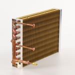 Golden Aluminum Condenser Coil Heat Pump Galvanized Plate