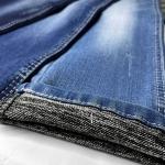 Soft Fake Denim Look Knit Fabric Jersey Heavy Weight 13 oz