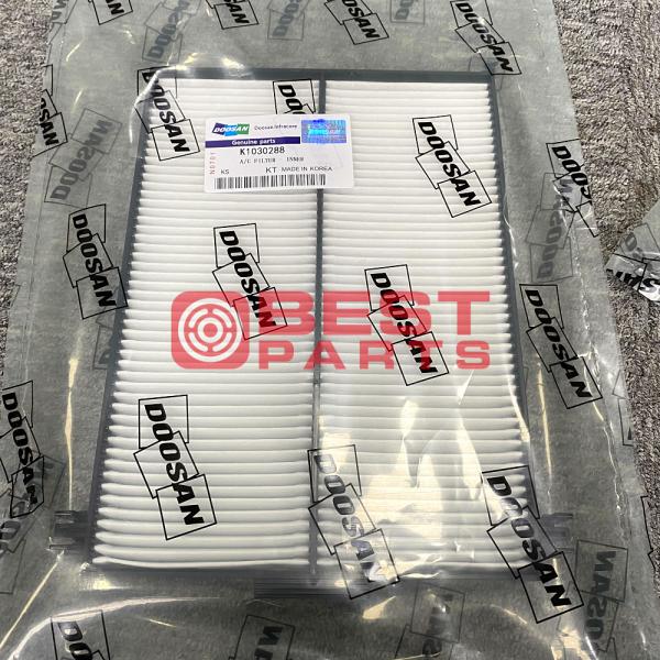 Diesel Engine Spare Parts Cabin Air Conditioning Filter K1030288 For DOOSAN