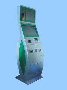 China Multimedia Kisoks With Dual Display, Cash Acceptor, Card Dispenser For Mall / Exhibition Centers factory