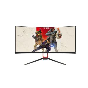 China 75hz 30 Inch Ultrawide Curved Monitor / Flickerfree 1080p Curved Pc Screen factory