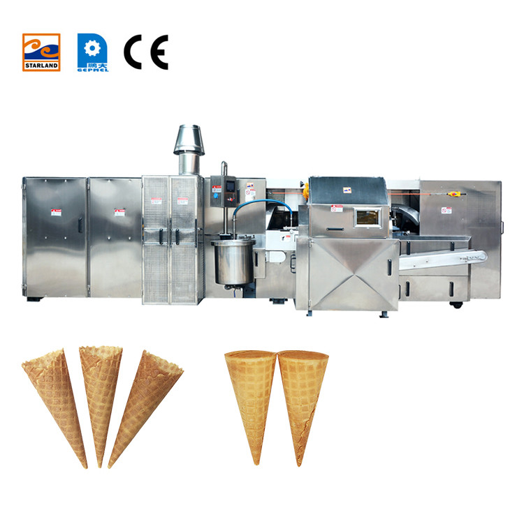 Fully Automatic Sugar Cone Production Line 6kg / Hour Gas Consumption