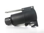 OEM Standard Trailer Plug Socket Black Waterproof European Type
