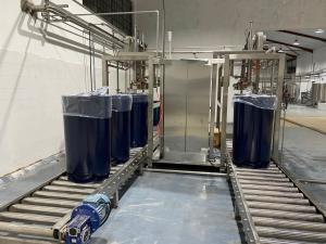 China Aseptic Bag 1t/H SUS304 Mango Pulp Processing Plant factory