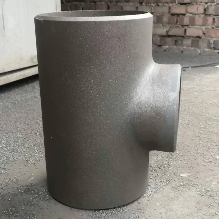 ASTM B16.9 Carbon Steel Tees A234 Reduce 45 Degree Butt Welded Pipe Fitting