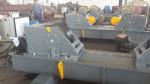 100T Tank Hydraulic Bending Machine Pipe Welding Rollers Rubber / 2 Metal Wheels