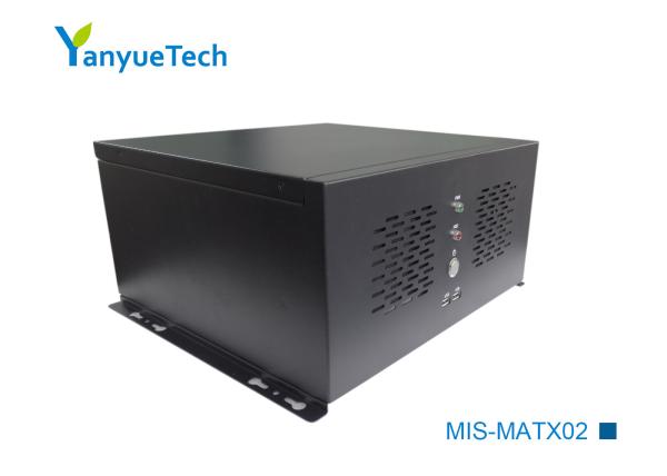 China 4 Slots Expansion Embedded Industrial PC computer  support generations i3 i5 i7 CPU factory