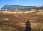 Prefabricated Steel Frame Buildings / Metal Building Frame Structure Warehouse