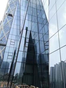 China Customizable Glass Curtain Wall Energy Efficient Soundproof Thermal Insulation factory