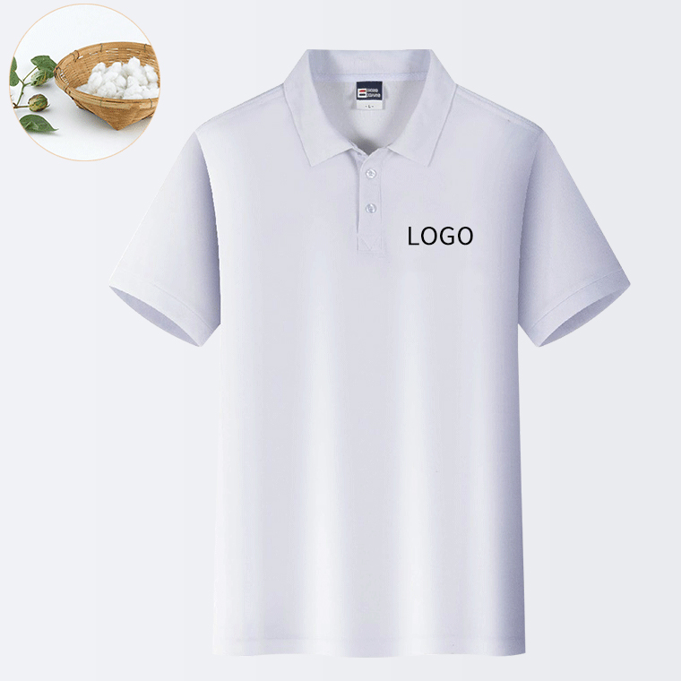 Luxury Sublimation Polo T Shirt for Custom Office Uniforms in Plus Size Knitted Cotton